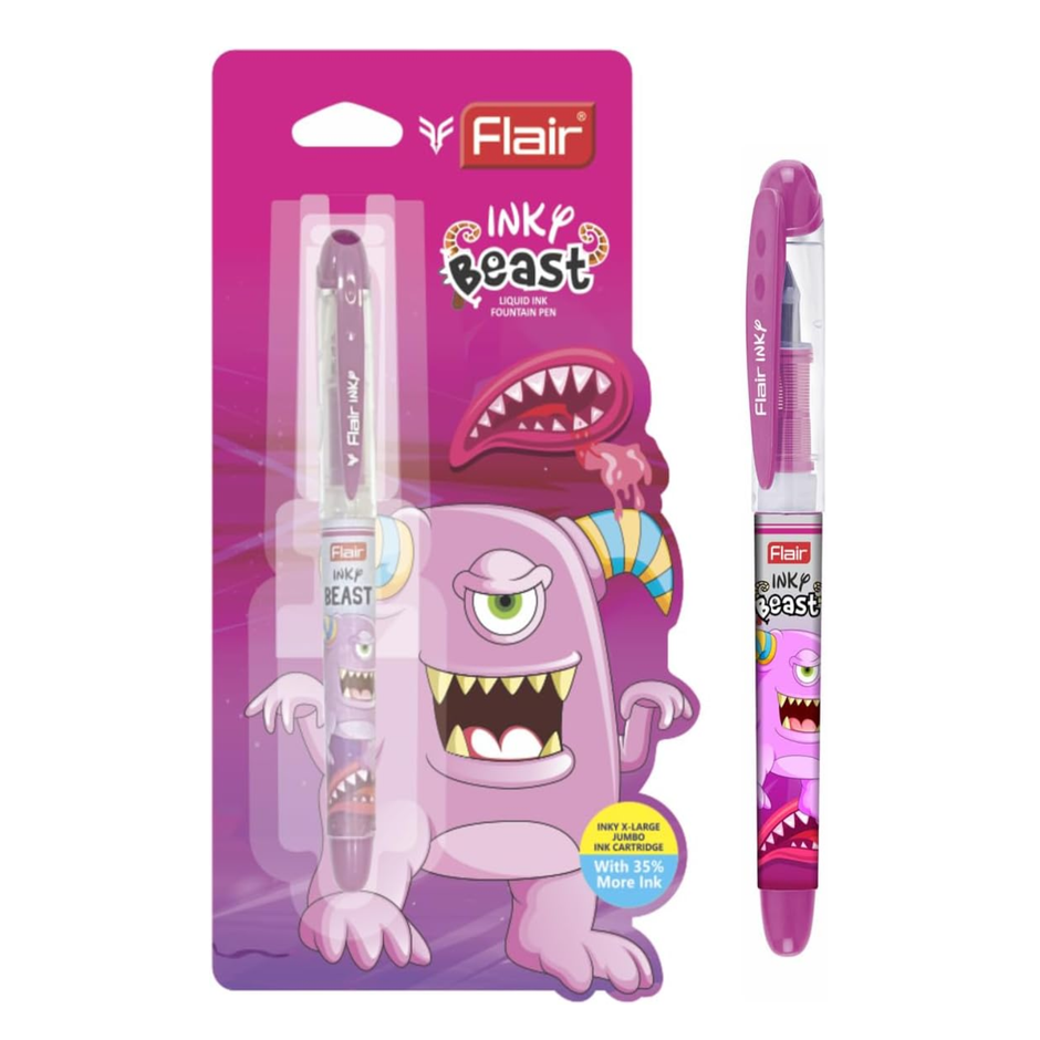 Flair Inky Beast Fountain Pen | Includes 2 Cartridges