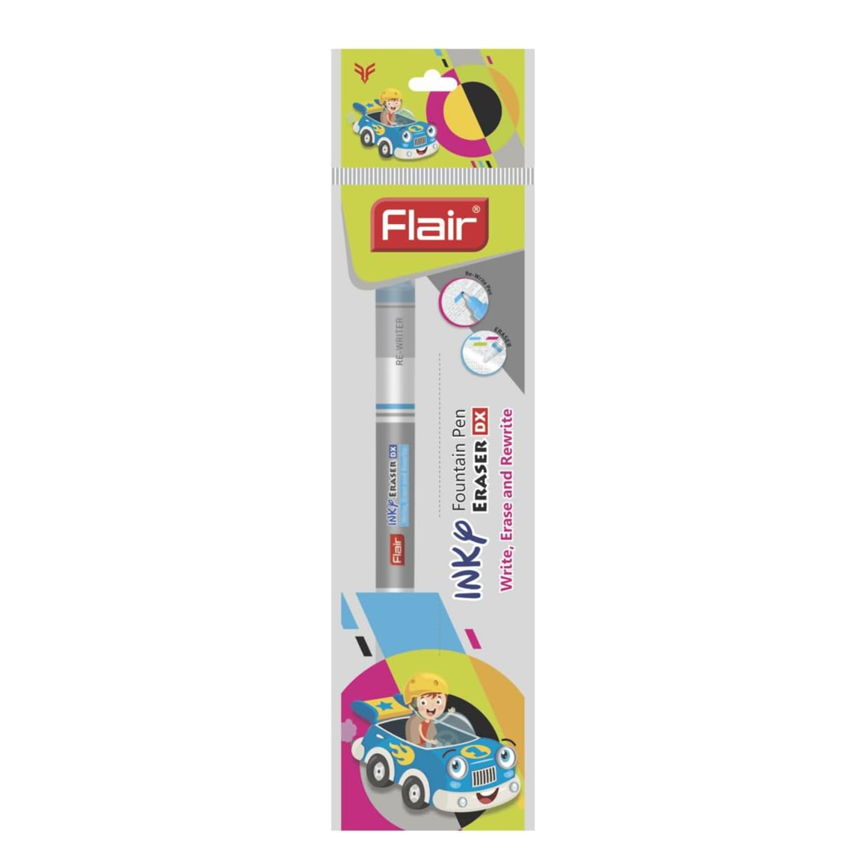 Flair Inky Eraser DX Pen | Ink Colour - Blue