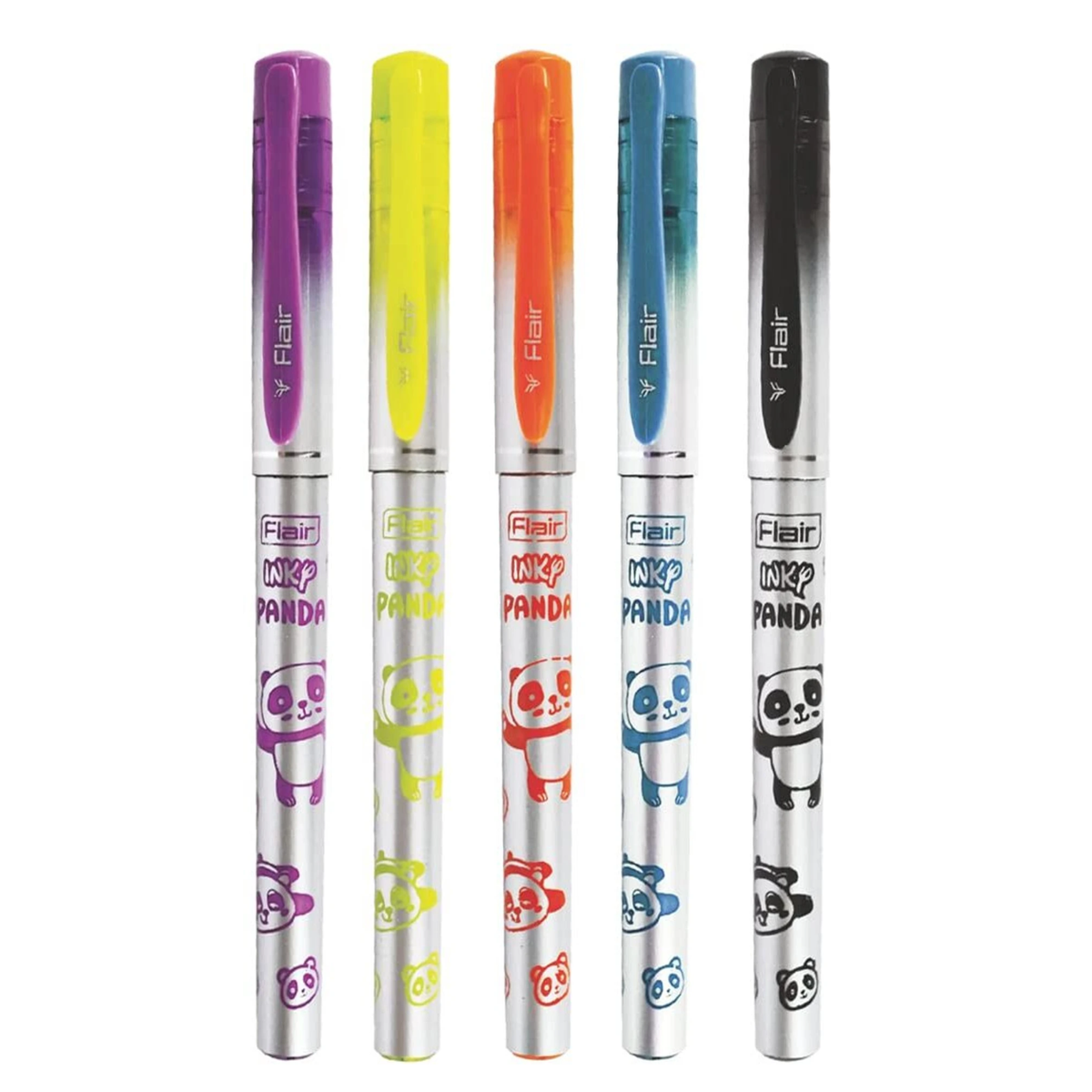 Flair Inky Panda Fountain Pen | Includes 3 Cartridges and Converter