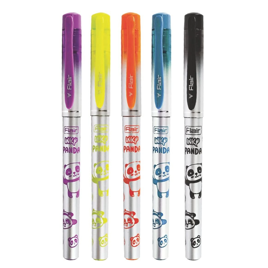 Flair Inky Panda Fountain Pen | Includes 3 Cartridges and Converter