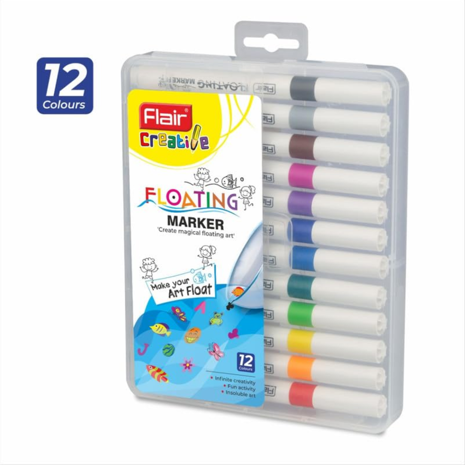 Flair Creative Floating Marker | Set Of 12 Shades