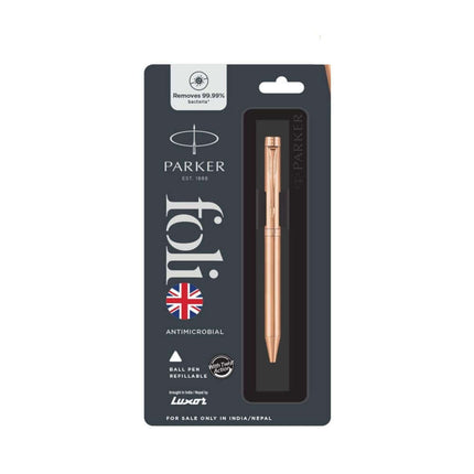 Parker Folio Ball Pen | Ink Colour - Blue