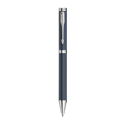 Parker Folio Standard Chrome Trim Ball Pen | Ink Colour - Blue