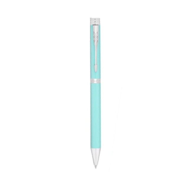 Parker Folio Standard Chrome Trim Ball Pen | Ink Colour - Blue