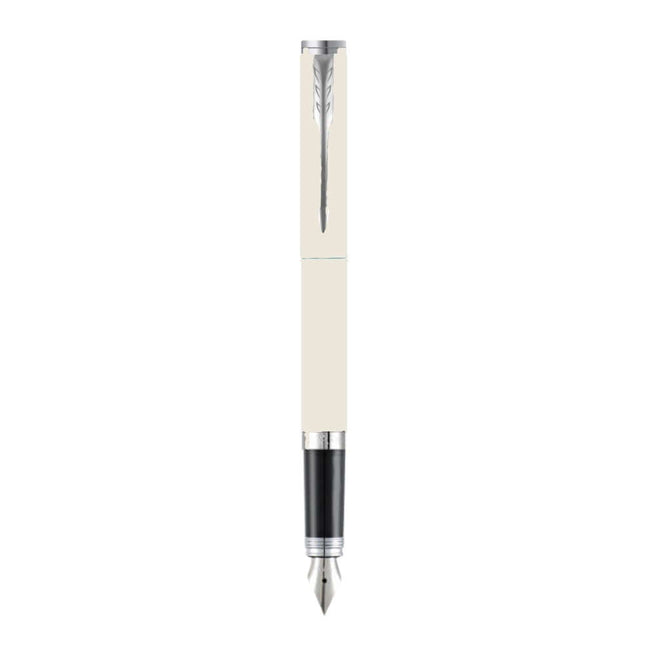Parker Folio Standard Chrome Trim Fountain Pen