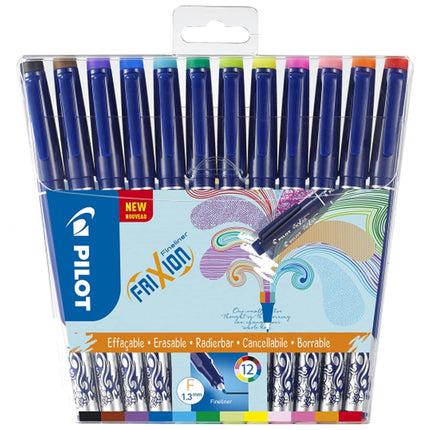 Pilot Frixion Fineliner Pens Assorted Colours