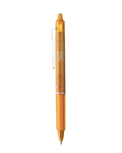 Pilot Frixion Clicker 0.7mm Fine Point Roller Ball Pen with Comfortable Dimpled Grip & Inbuild Eraser
