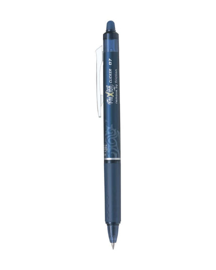 Pilot Frixion Clicker 0.7mm Fine Point Roller Ball Pen with Comfortable Dimpled Grip & Inbuild Eraser