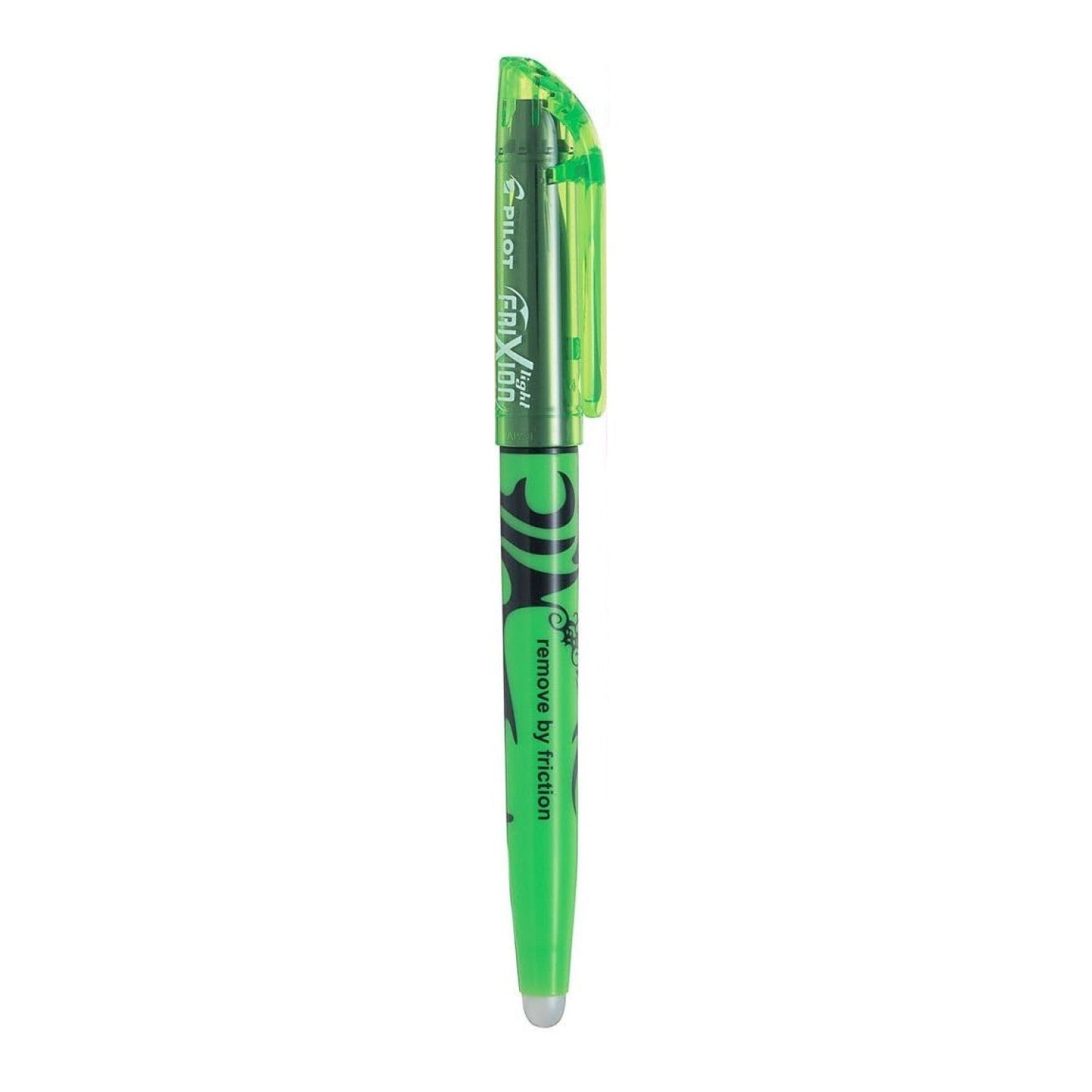 Pilot Frixion Light Highlighters Assorted Colours - Green highlighter with eraser for clean corrections.