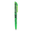 Pilot Frixion Light Highlighters Assorted Colours - Green highlighter with eraser for clean corrections.