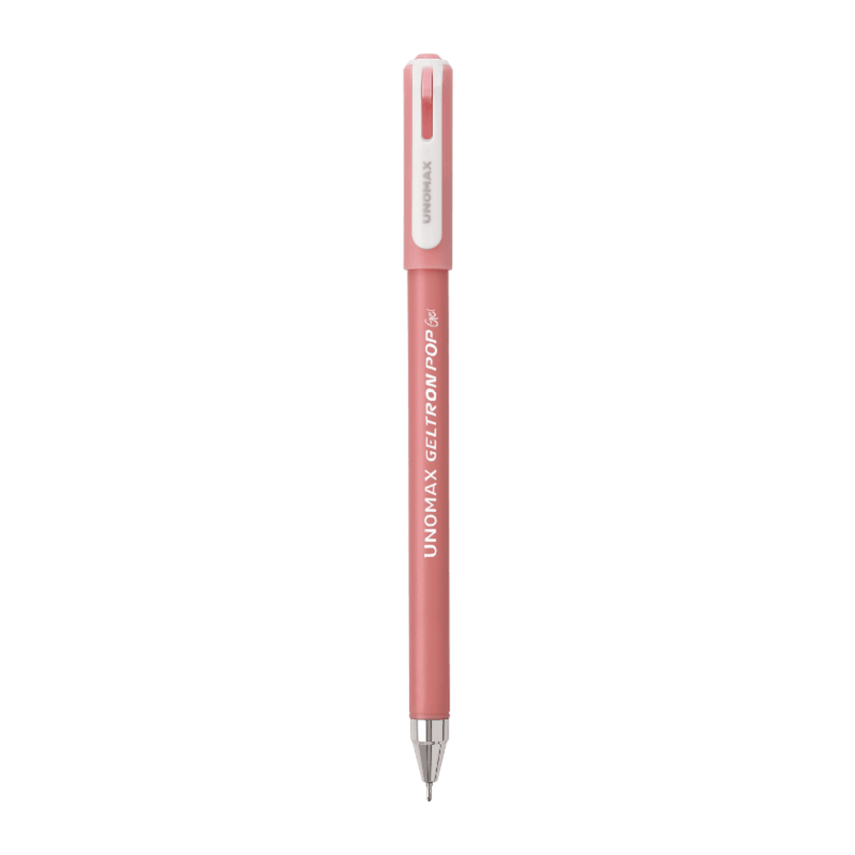 Unomax Geltron Pop Gel Pen | Waterproof Ink | Ink Colour - Blue, Black and Red