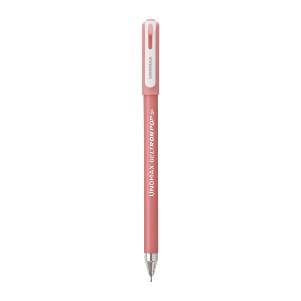 Unomax Geltron Pop Gel Pen | Waterproof Ink | Ink Colour - Blue, Black and Red