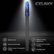 Luxor Schneider Gelaxy Gel Pen | Pack of 12 | Ink Colour - Assorted with quick dry ink and smooth writing experience.