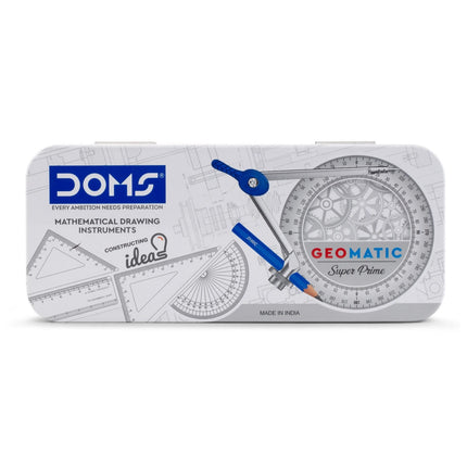 DOMS Geomatic Mathematical Drawing Instruments Box