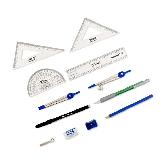 DOMS Geomatic Mathematical Drawing Instruments Box