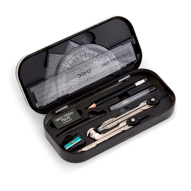 DOMS Geotron Plus Mathematical Drawing Instruments Box