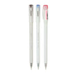 Unomax Glow 2X Ball Pen | Ink Colour - Blue, Black and Red, featuring three vibrant ink colors in a sleek design.
