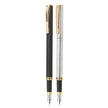 Pierre Cardin Golden Eye Fountain Pen | Includes Converter and 2 Cartridges