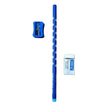 DOMS Groove Pencil Kit | For Dark & Neat Writing | Includes Pencil, Sharpner & Eraser.