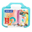 DOMS H2O Colour Kit With Plastic Carry Case | Combination of 9 Stationery Items