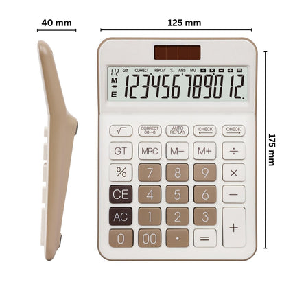 Hauser HC-901 12 Digits Desktop Calculator