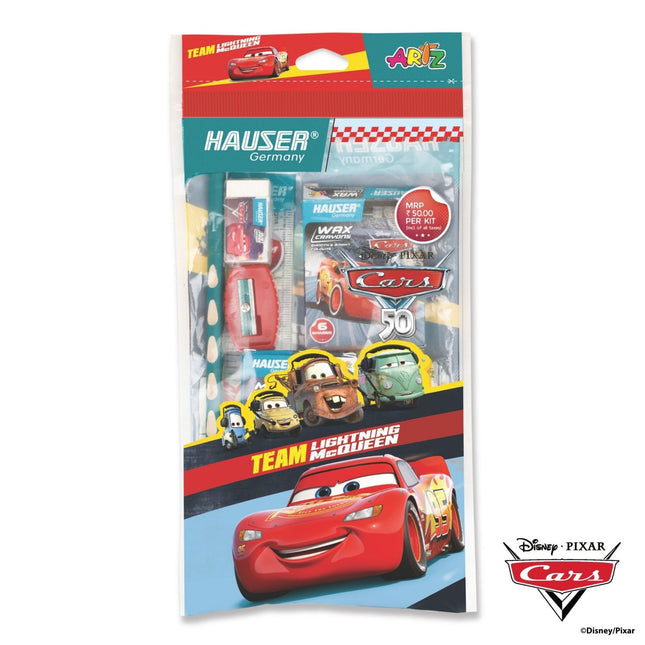 Hauser Artz Cars 50 Kit | Stationery Kit of 7 Items