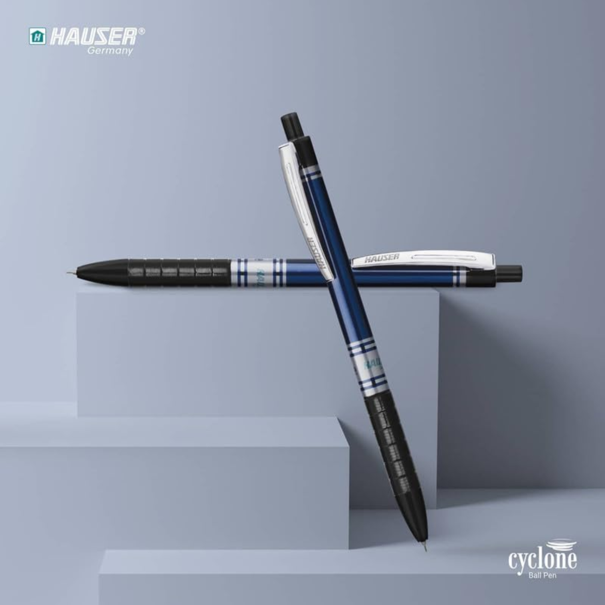 Hauser Cyclone Ball Pen | Ink Colour - Blue