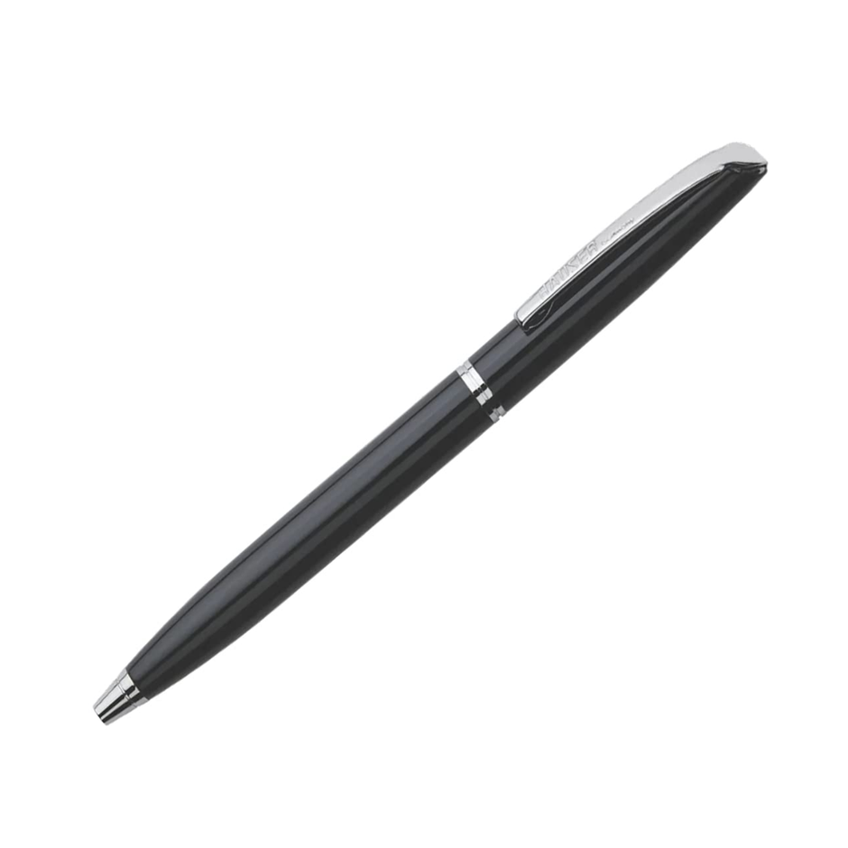 Hauser Dignity Black & Chrome Ball Pen | Ink Colour - Blue