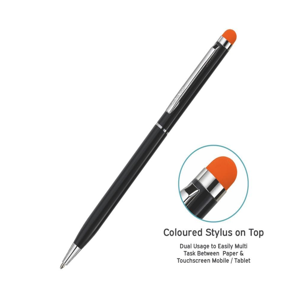 Hauser Duet Stylus Ball Pen | Ink Colour - Blue