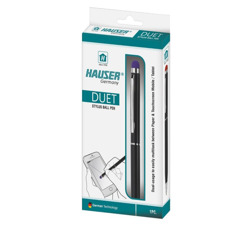 Hauser Duet Stylus Ball Pen | Ink Colour - Blue