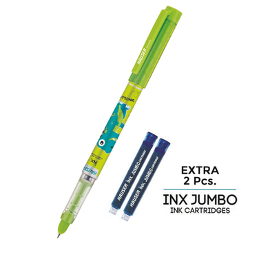 Hauser Inx Dino Fountain Pen | Includes 2 Ink Cartridges