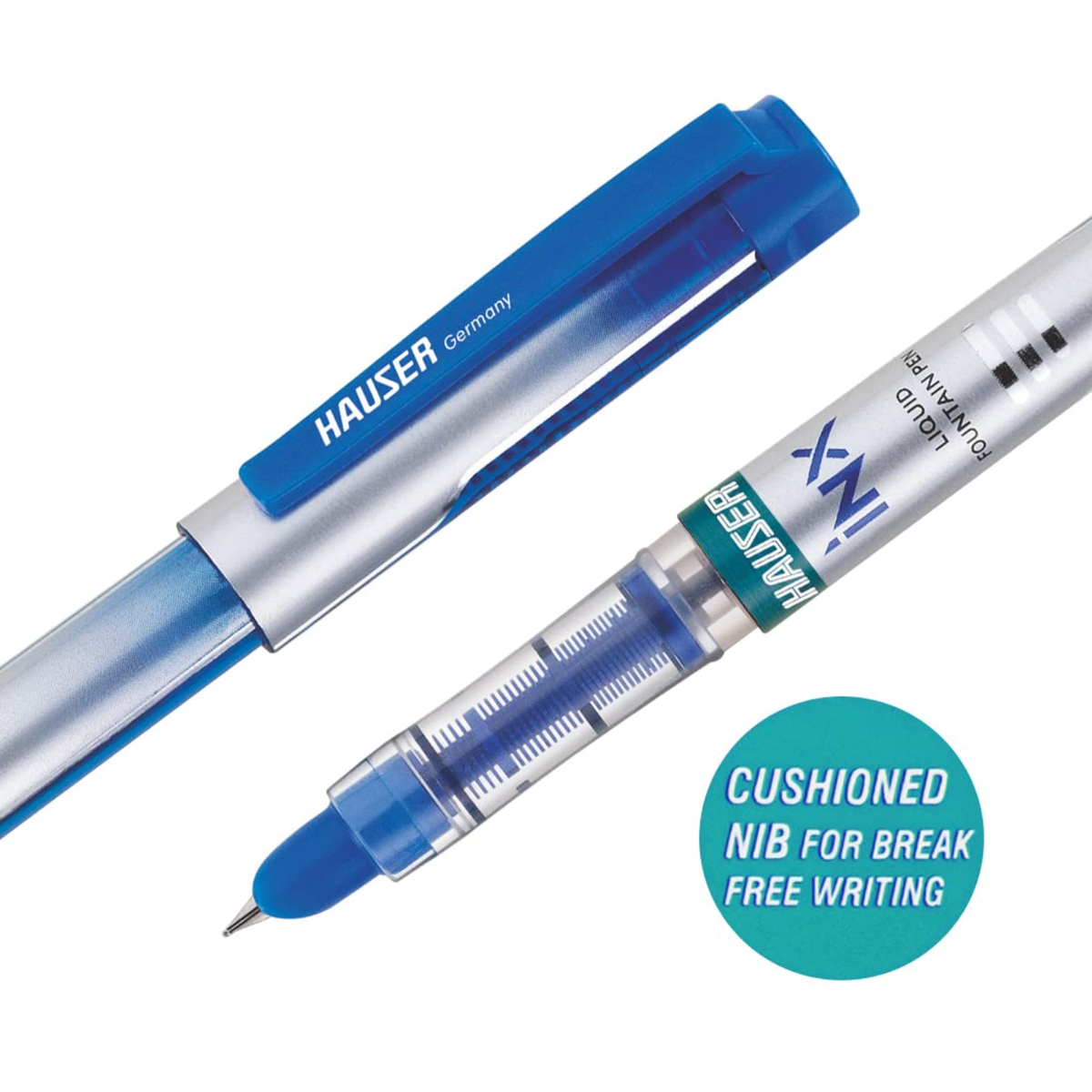 Hauser Inx Fountain Pen | Includes 2 Ink Cartridges