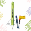 Hauser Inx Grip-it Fountain Pen | Includes 3 Cartridges and 1 Converter