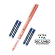 Hauser Inx XO Fountain Pen | Includes 4 Ink Cartridges