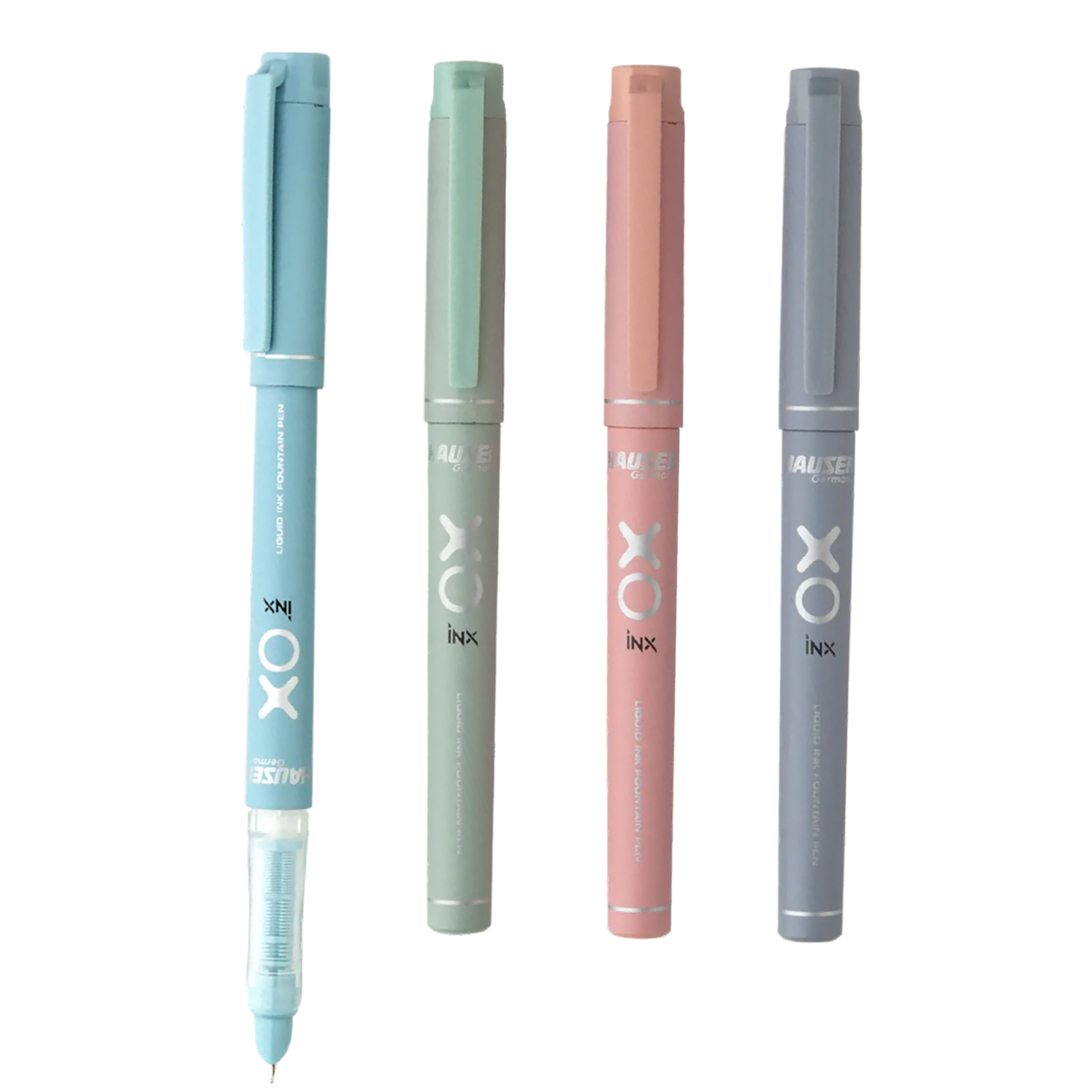 Hauser Inx XO Fountain Pen | Includes 4 Ink Cartridges