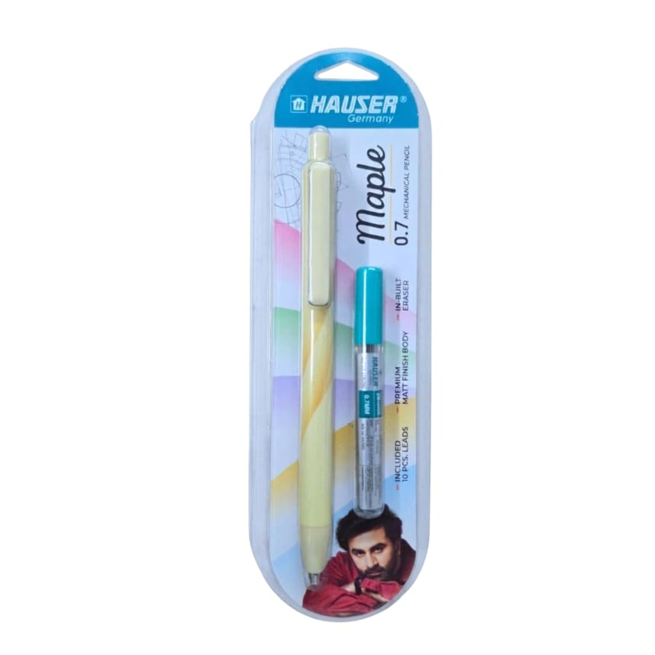 Hauser Maple Mechanical Pencil 0.7mm | Includes Leads