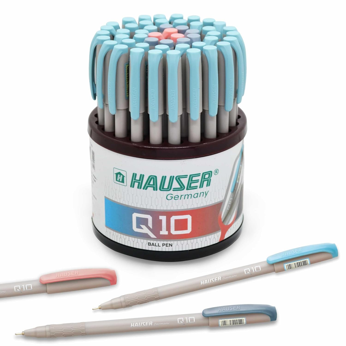 Hauser Q10 Ball Pen | Ink Colour - Blue, Black and Red