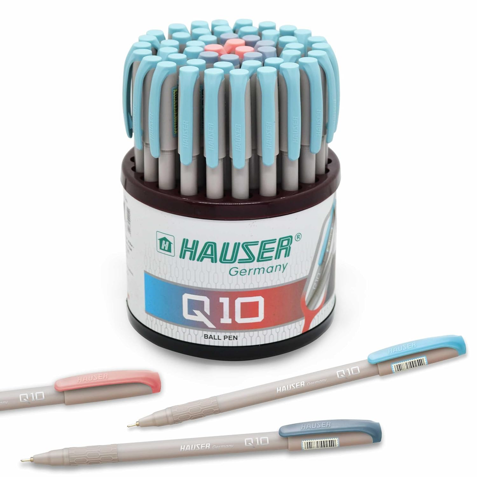 Hauser Q10 Ball Pen | Ink Colour - Blue, Black and Red
