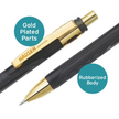 Hauser Ultra Gold Ball Pen | Ink Colour - Blue