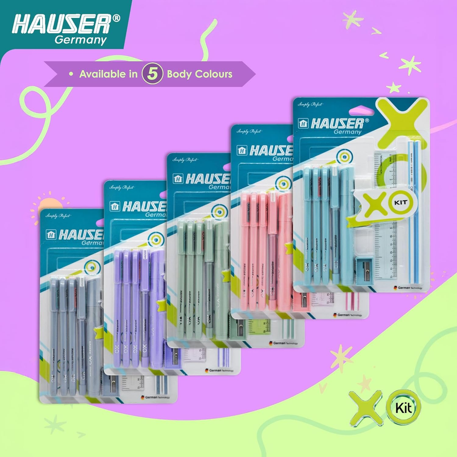 Hauser XO Kit | Stationery Kit of 7 Assorted Items