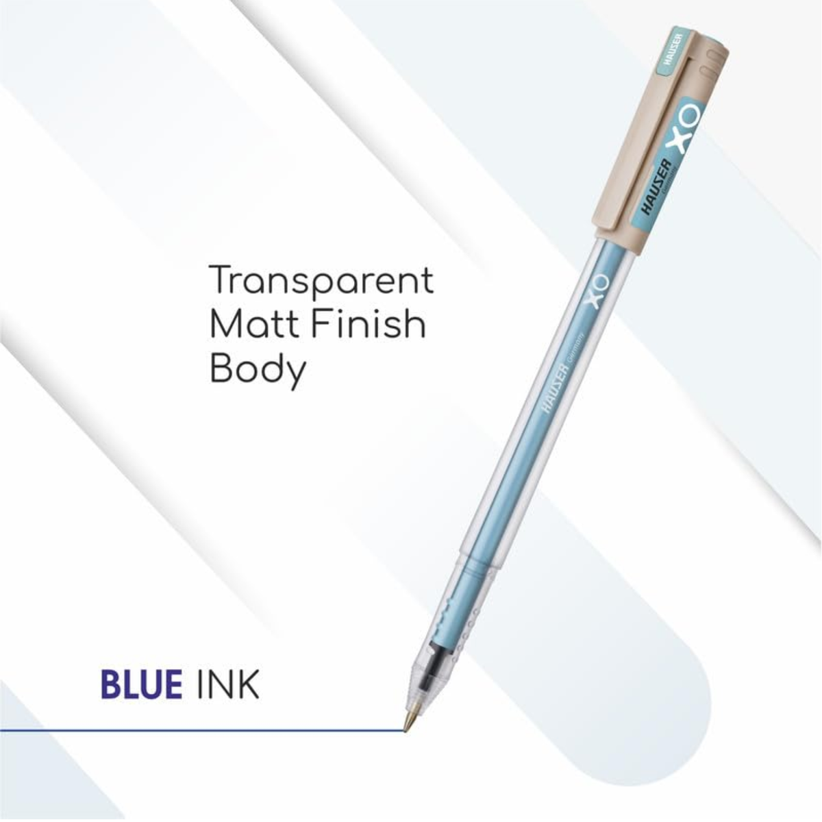 Hauser XO Jumbo Ball Pen | Ink Colour - Blue and Black