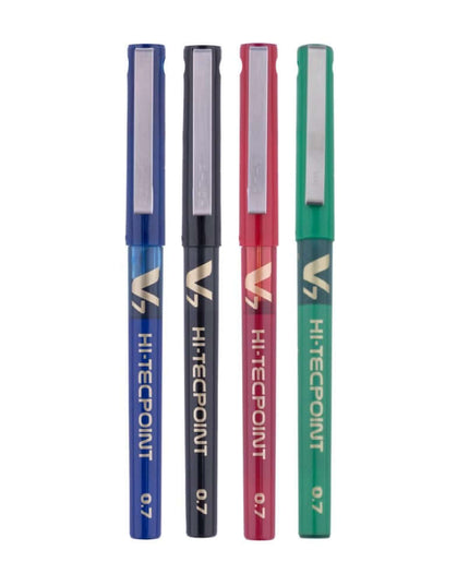Pilot Hi-Tecpoint V7 0.7mm Fine Point Pure Liquid Ink Roller Ball Pen