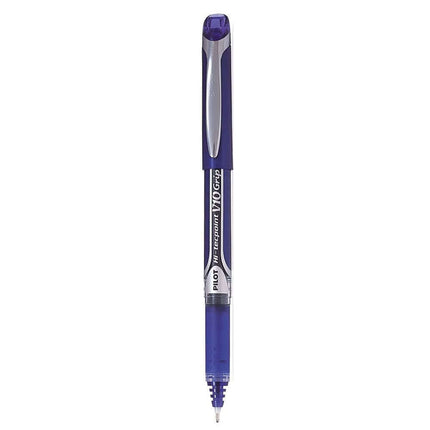 Pilot Hi-Tecpoint V10 Grip 1.0mm Medium Point Pure Liquid Ink Roller Ball Pen with Dimpled Rubber Grip