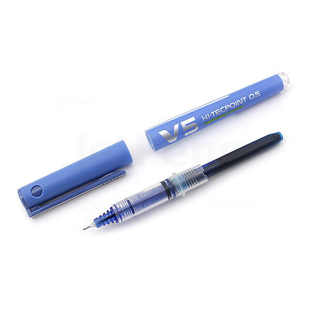 Pilot Hi-Tecpoint V5 Cartridge System 0.5mm Extra Fine Point Roller Ball Pen