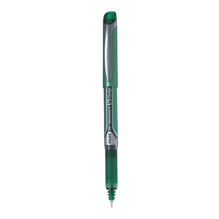 Pilot Hi-Tecpoint V5 Grip 0.5mm Extra Fine Point Pure Liquid Ink Roller Ball Pen with Dimpled Rubber Grip