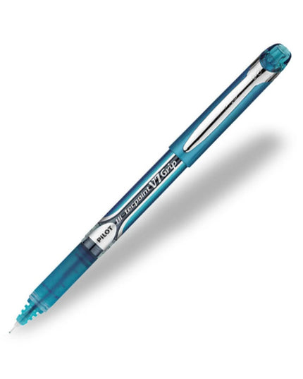 Pilot Hi-Tecpoint V7 Grip 0.7mm Fine Point Pure Liquid Ink Roller Ball Pen with Dimpled Rubber Grip