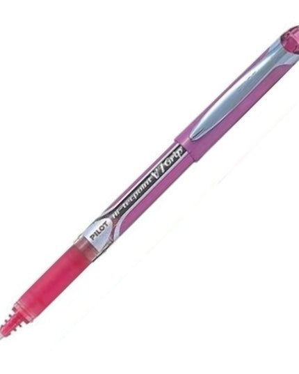 Pilot Hi-Tecpoint V7 Grip 0.7mm Fine Point Pure Liquid Ink Roller Ball Pen with Dimpled Rubber Grip