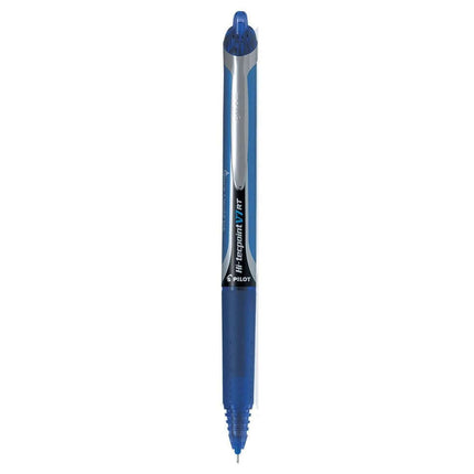 Pilot Hi-Tecpoint V7 RT 0.7mm Fine Point Pure Liquid Ink Retractable Roller Ball Pen with Dimpled Rubber Grip