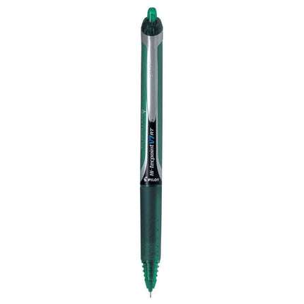 Pilot Hi-Tecpoint V7 RT 0.7mm Fine Point Pure Liquid Ink Retractable Roller Ball Pen with Dimpled Rubber Grip