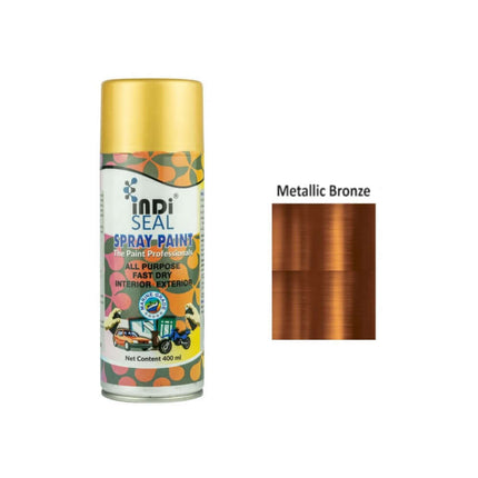 INDISEAL All Purpose Fast Dry Interior & Exterior Spray Paint | DIY Quick Drying Spray Paint for Metal, Wood & Walls-400ml